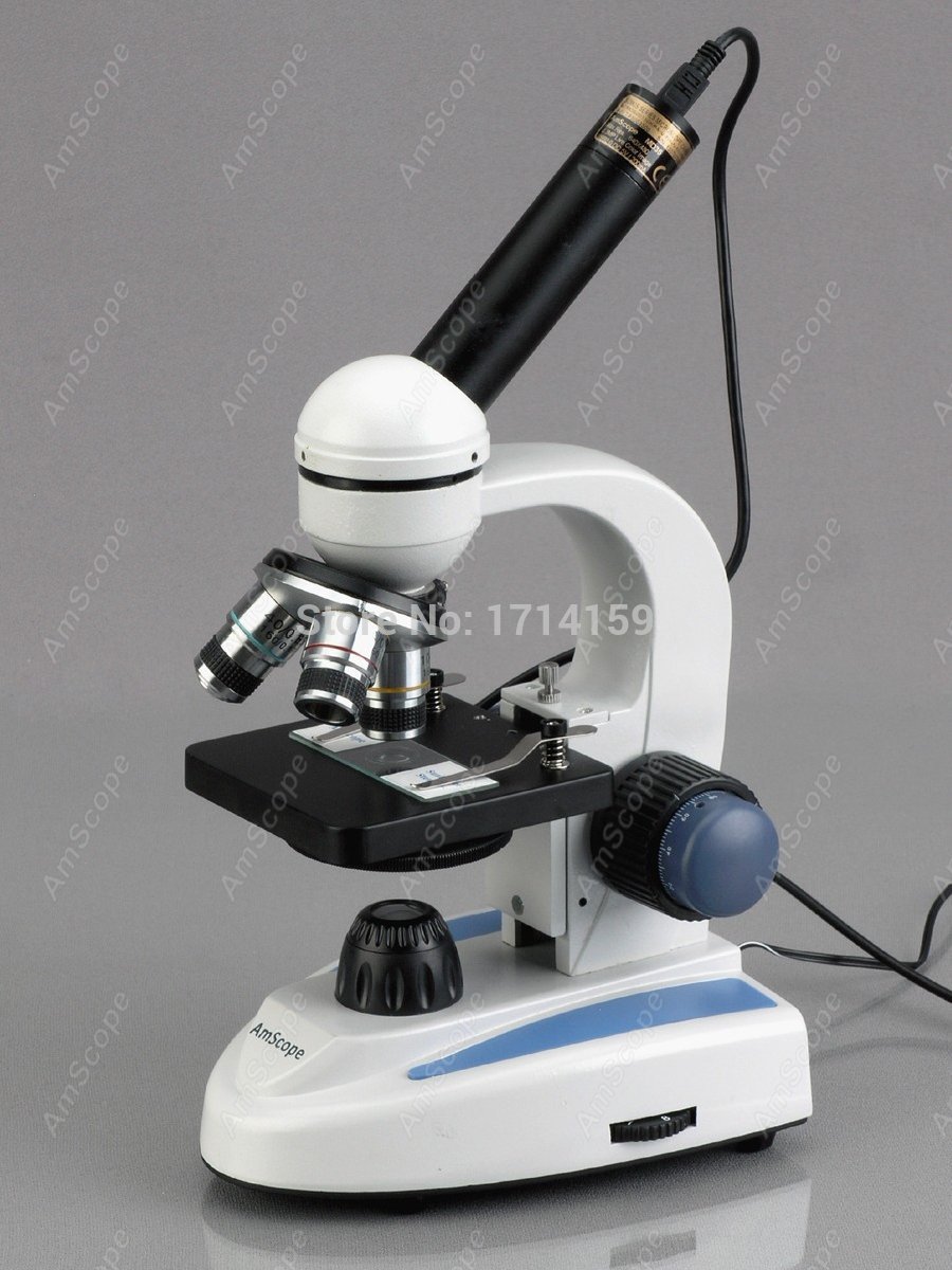 AmScope M158 Series 360-Degree - Amscope Microscope Compound 40X-1000X ulasan dan harga