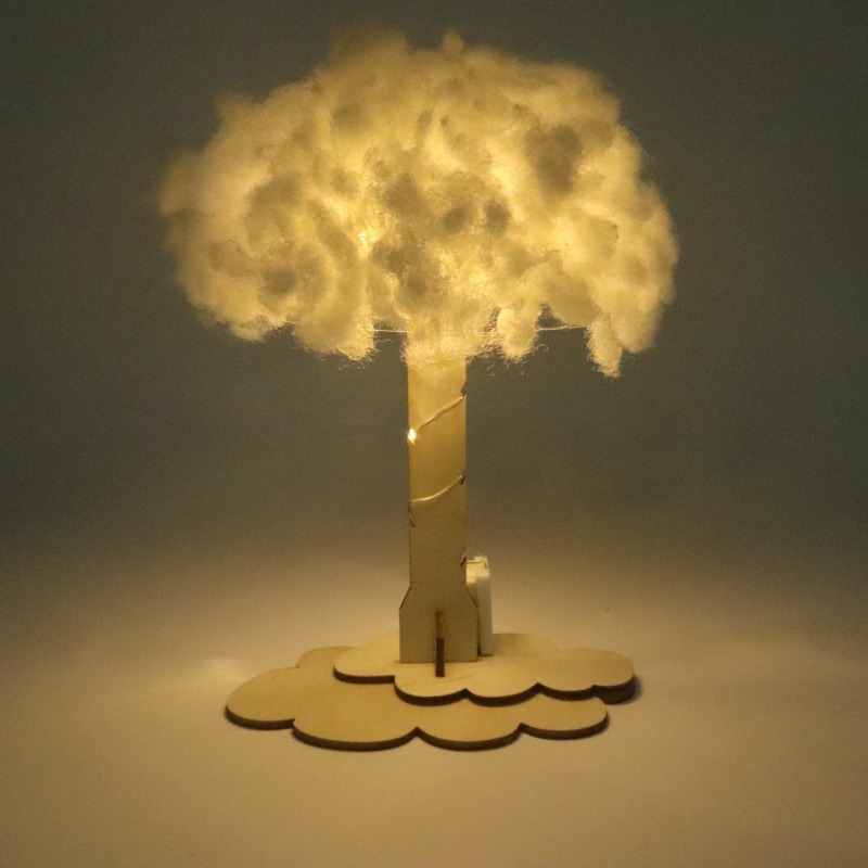 DIY Cloud Lamp Science Experim - Science Project Toys Making ulasan dan harga