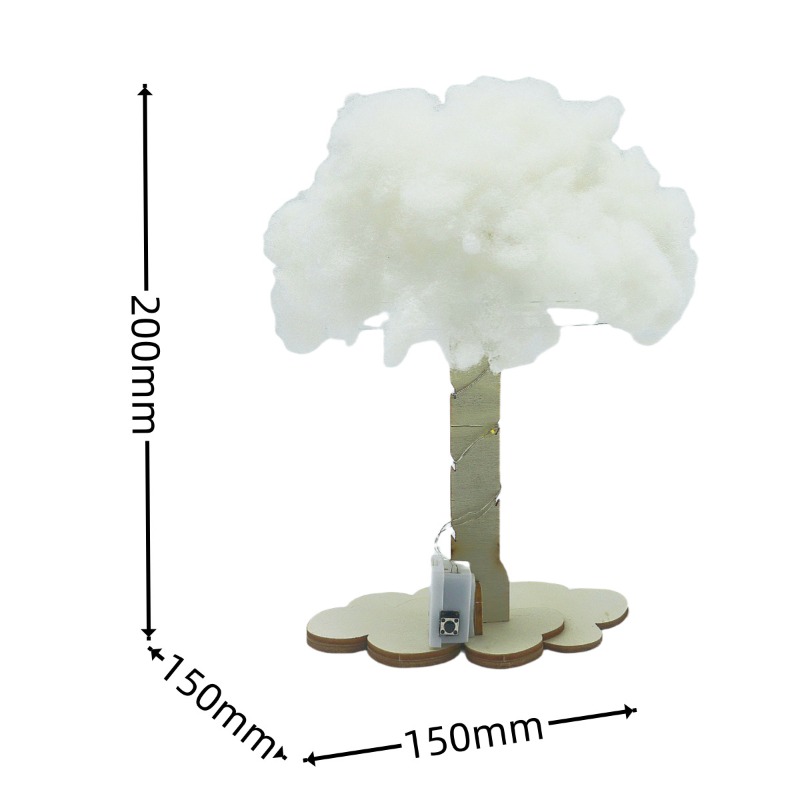 DIY Cloud Lamp Science Experim - Science Project Toys Making ulasan dan harga