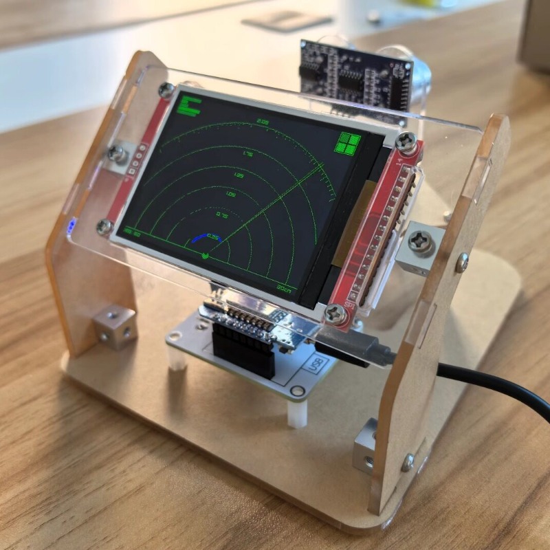 Ultrasonic Radar Scanning Modu - Science Project Toys Making ulasan dan harga
