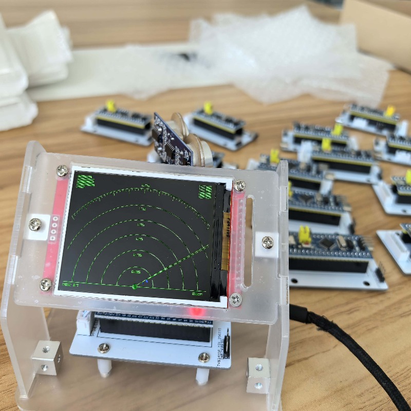 Ultrasonic Radar Scanning Modu - Science Project Toys Making ulasan dan harga