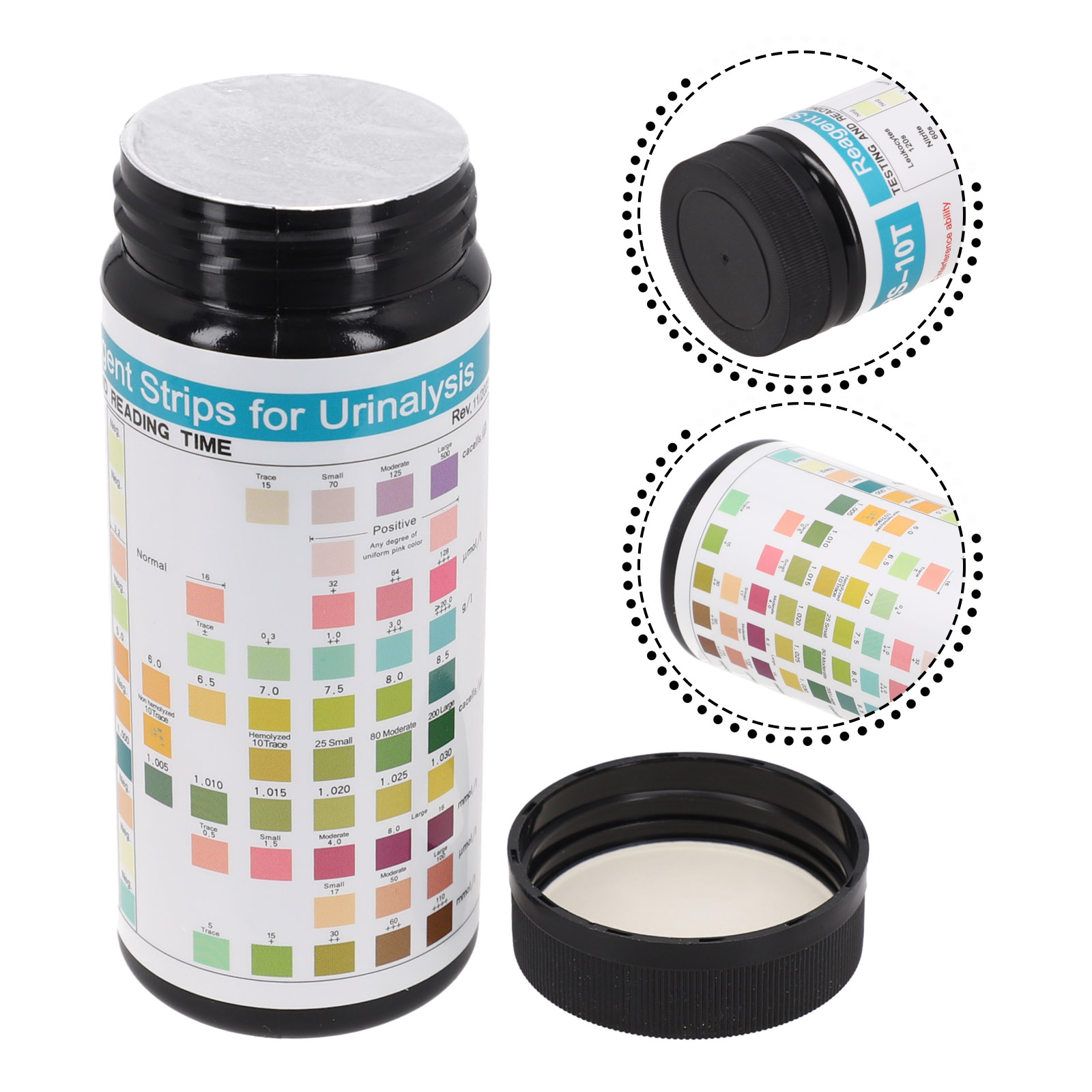 100 Strips URS-10T Reagent Uri - Ph Strip Test ulasan dan harga