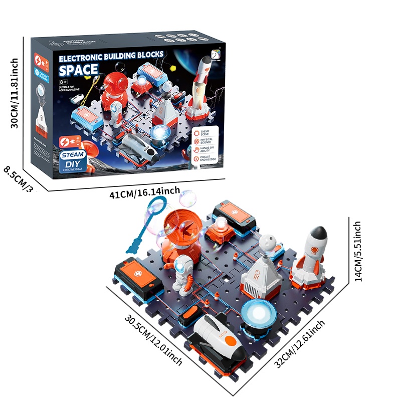 SCIENCE HORSE electronic build - Science Toys ulasan dan harga