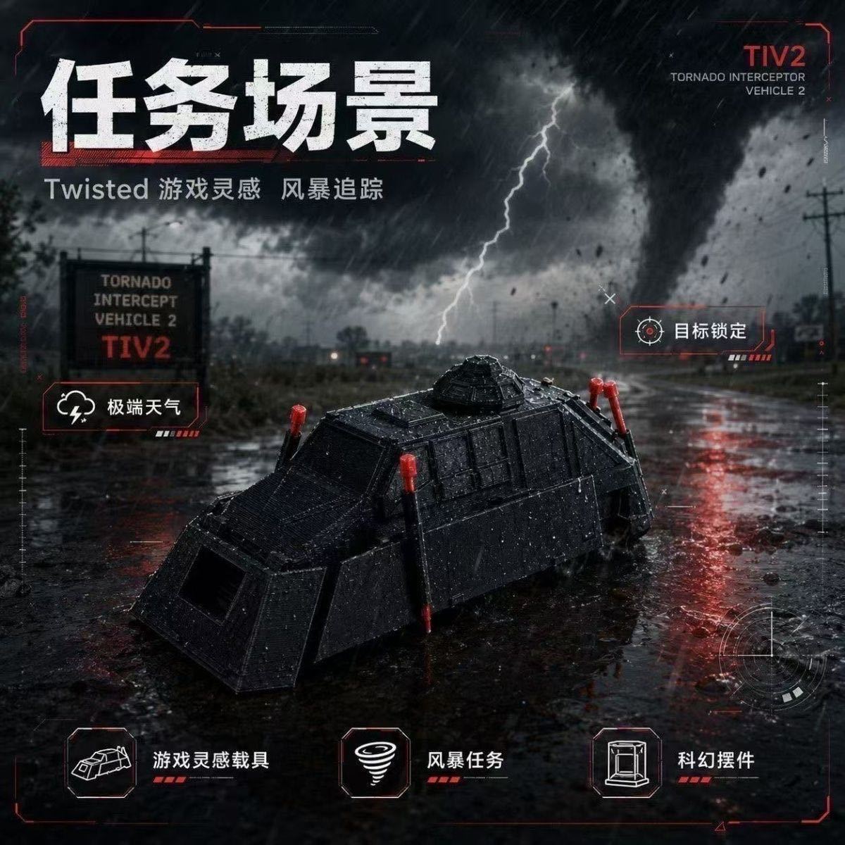 Static Scale TIV2 Tornado Inte - Science Hobbyist ulasan dan harga