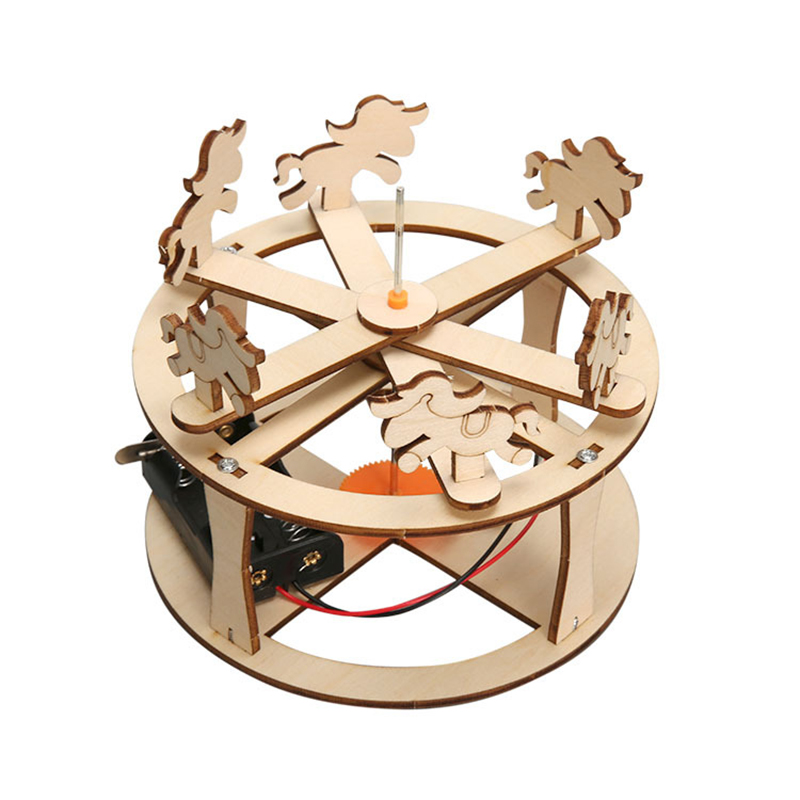 HUAHUABuild Your Own Carousel  - Science Toys ulasan dan harga