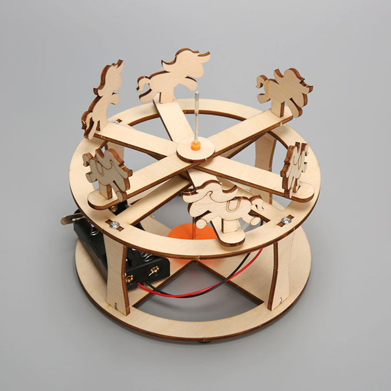 HUAHUABuild Your Own Carousel  - Science Toys ulasan dan harga