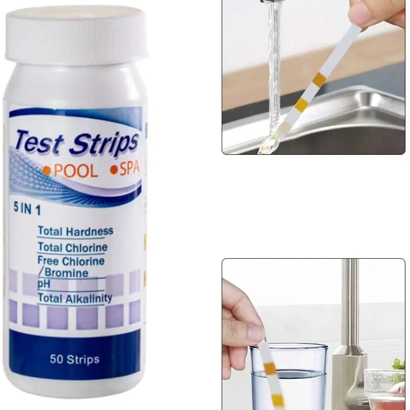 5 in 1  PH Test Strips Multipu - Ph Strip Test ulasan dan harga