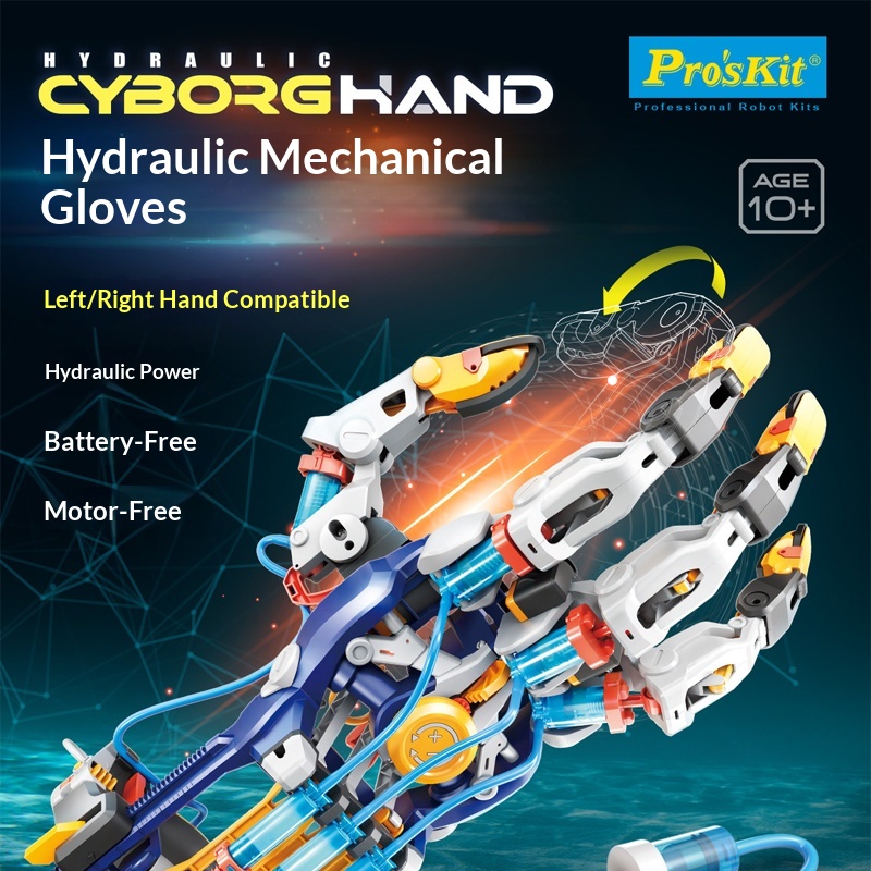 Proskit Hydraulic Robotic Arm  - Science Hobbyist ulasan dan harga
