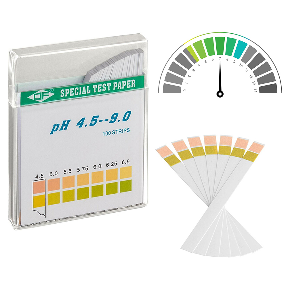 100Pcs PH Paper Strips Kit Hou - Ph Strip Test ulasan dan harga