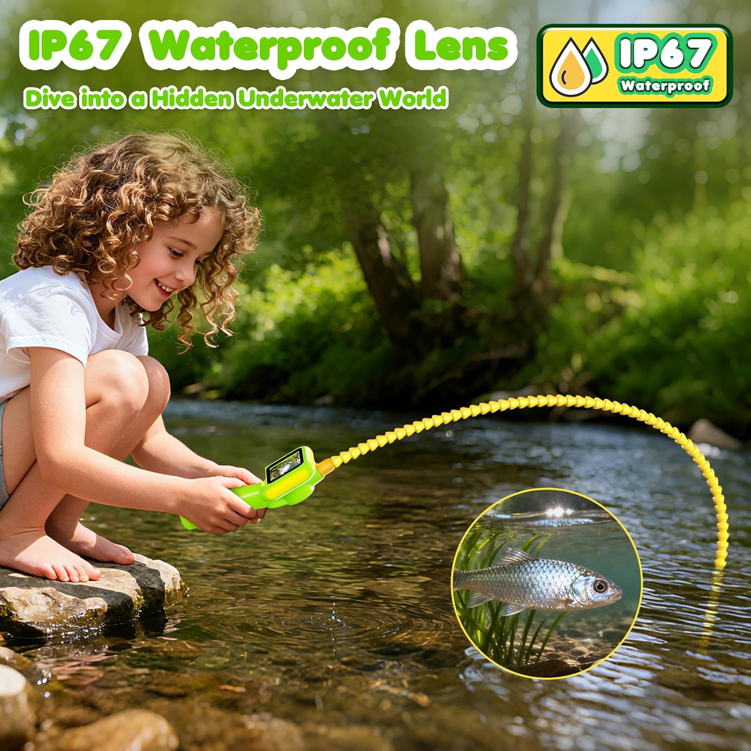 Endoscope for Kids, Borescope  - Science Toys ulasan dan harga
