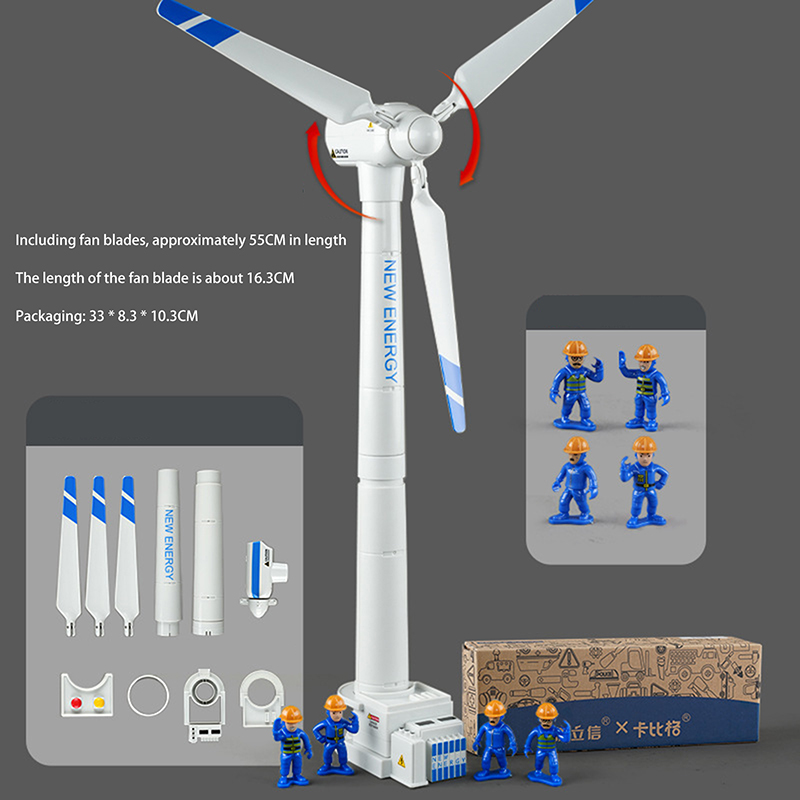 Kids' Wind Turbine Model Simul - Science Toys ulasan dan harga