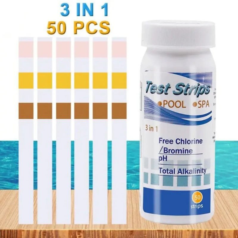 Chlorine PH Test Strips SPA Sw - Ph Strip Test ulasan dan harga